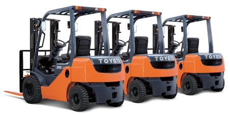 Toyota material handling forklift